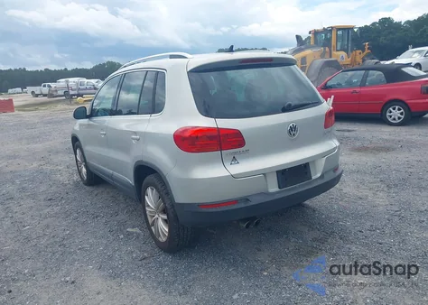 2012 Volkswagen Tiguan S/Se/Sel из США, поврежденный, VIN WVGAV7AX2CW530431